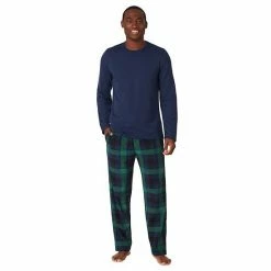 Men's Cuddl Duds® Cozy Lodge Pajama Set Navy Dog -Cuddl Duds shop unnamed file 1052