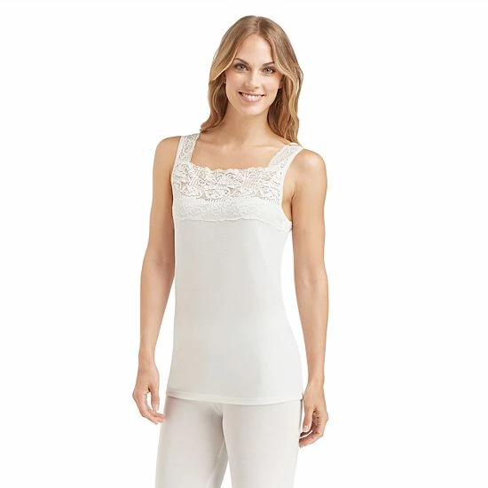 Cuddl Duds® SofTech Lace-Trim Tank - Women's Wine Cuddl Duds® SofTech Lace-Trim Tank - Women's Wine -Cuddl Duds shop unnamed file 1059