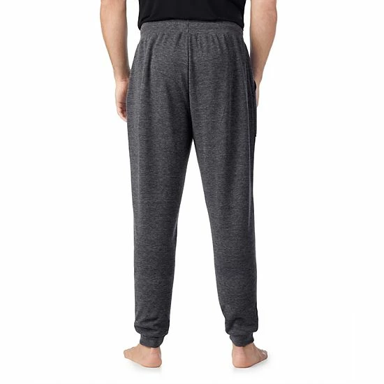 Men's Cuddl Duds® Essentials Banded-Bottom Pajama Pants Gray Heather 2 Men's Cuddl Duds® Essentials Banded-Bottom Pajama Pants Gray Heather - Image 2
