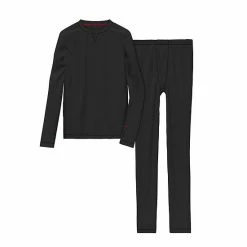 Boys Cuddl Duds Thermal 2-Piece Base Layer Set Charcoal Black -Cuddl Duds shop unnamed file 1150