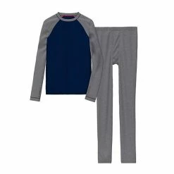 Boys Cuddl Duds Thermal 2-Piece Base Layer Set Charcoal Black -Cuddl Duds shop unnamed file 1151