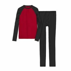 Boys Cuddl Duds Thermal 2-Piece Base Layer Set Charcoal Black -Cuddl Duds shop unnamed file 1152
