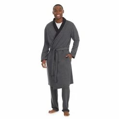 Men's Cuddl Duds® Essentials Robe Blue 8 Men's Cuddl Duds® Essentials Robe Blue -Cuddl Duds shop unnamed file 1264