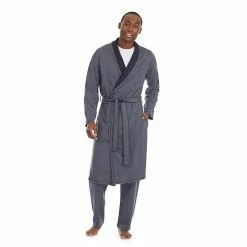 Men's Cuddl Duds® Essentials Robe Blue 9 Men's Cuddl Duds® Essentials Robe Blue -Cuddl Duds shop unnamed file 1265
