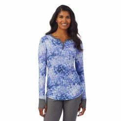 Women's Cuddl Duds® Long Sleeve Split V-Neck Stretch Thermal Top Grey Buffalo Check 8 Women's Cuddl Duds® Long Sleeve Split V-Neck Stretch Thermal Top Grey Buffalo Check -Cuddl Duds shop unnamed file 1311