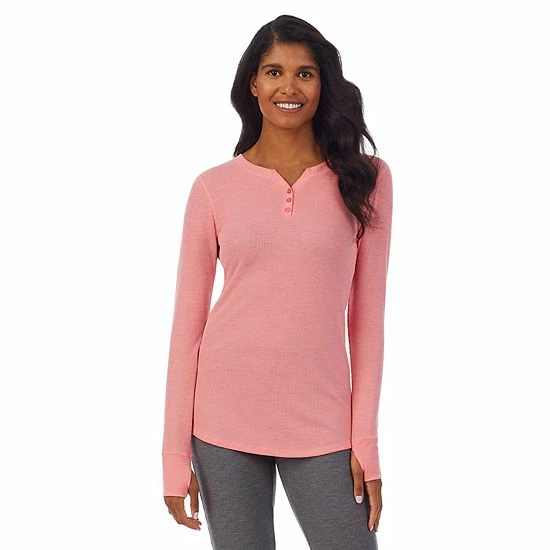 Women's Cuddl Duds® Long Sleeve Split V-Neck Stretch Thermal Top Grey Buffalo Check Women's Cuddl Duds® Long Sleeve Split V-Neck Stretch Thermal Top Grey Buffalo Check -Cuddl Duds shop unnamed file 1312