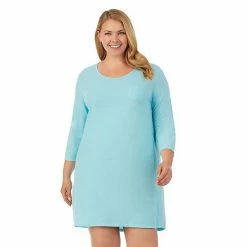 Plus Size Cuddl Duds® Essentials Long Sleeve Sleepshirt Coral Heather 12 Plus Size Cuddl Duds® Essentials Long Sleeve Sleepshirt Coral Heather -Cuddl Duds shop unnamed file 1322