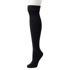 Womens Cuddl Duds Turncuff Seedstitch Diamond Over The Knee Socks Navy Twist 2 Womens Cuddl Duds Turncuff Seedstitch Diamond Over The Knee Socks Navy Twist -Cuddl Duds shop unnamed file 1333