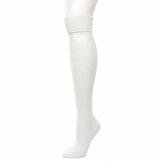 Womens Cuddl Duds Turncuff Seedstitch Diamond Over the Knee Socks Navy Twist Womens Cuddl Duds Turncuff Seedstitch Diamond Over The Knee Socks Navy Twist -Cuddl Duds shop unnamed file 1336
