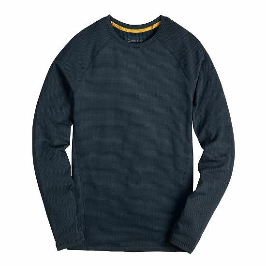 Men's Cuddl Duds® Heavyweight X Fleece Performance Baselayer Crew Top Black 3 Men's Cuddl Duds® Heavyweight X Fleece Performance Baselayer Crew Top Black - Image 3