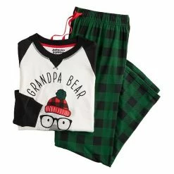 Men's Jammies For Your Families® Beary Cool "Grandpa Bear" Pajama Set By Cuddl Duds® -Cuddl Duds shop unnamed file 1378