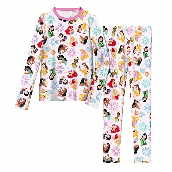 Girls 7-16 Cuddl Duds® Disney Princesses Stretch 2-Piece Base Layer Set 1 Girls 7-16 Cuddl Duds® Disney Princesses Stretch 2-Piece Base Layer Set