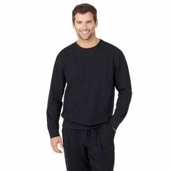 Men's Cuddl Duds® Essentials Pajama Top Faded Denim -Cuddl Duds shop unnamed file 1456