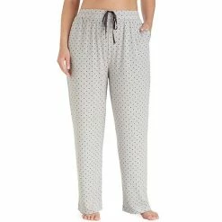 Plus Size Cuddl Duds® Essentials Pajama Pants Charcoal Heather -Cuddl Duds shop unnamed file 1480