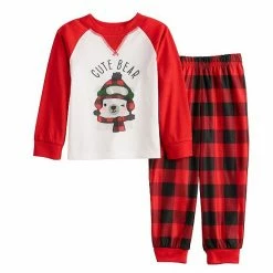 Toddler Girl Jammies For Your Families® Beary Cool "Cute Bear" Pajama Set By Cuddl Duds®