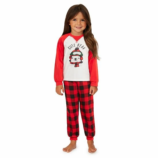 Toddler Girl Jammies For Your Families® Beary Cool "Cute Bear" Pajama Set By Cuddl Duds® 2 Toddler Girl Jammies For Your Families® Beary Cool "Cute Bear" Pajama Set By Cuddl Duds® - Image 2