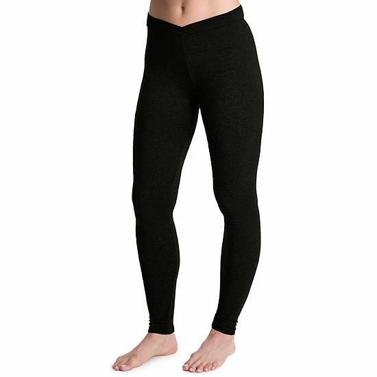 Women's Tall Cuddl Duds® Softwear With Stretch Leggings Charcoal Heather 1 Women's Tall Cuddl Duds® Softwear With Stretch Leggings Charcoal Heather