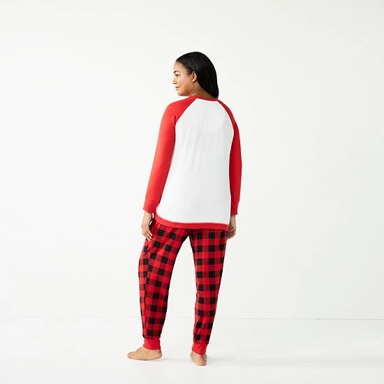 Plus Size Jammies For Your Families® Beary Cool "Mama Bear" Pajama Set By Cuddl Duds® 2 Plus Size Jammies For Your Families® Beary Cool "Mama Bear" Pajama Set By Cuddl Duds® - Image 2