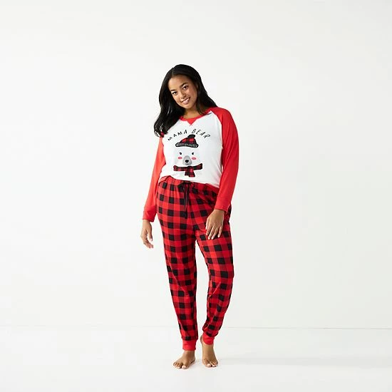 Plus Size Jammies For Your Families® Beary Cool "Mama Bear" Pajama Set By Cuddl Duds® 3 Plus Size Jammies For Your Families® Beary Cool "Mama Bear" Pajama Set By Cuddl Duds® - Image 3