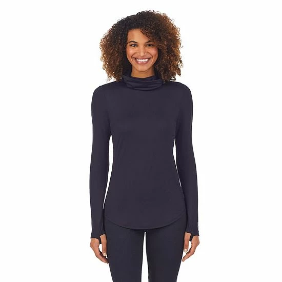 Women's Cuddl Duds® Far-Infrared Enhance Long Sleeve Balaclava Royal Blue 1 Women's Cuddl Duds® Far-Infrared Enhance Long Sleeve Balaclava Royal Blue