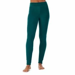 Women's Cuddl Duds® Fleecewear With Stretch Leggings Rhubarb -Cuddl Duds shop unnamed file 153