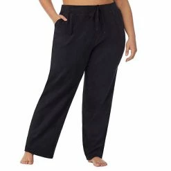 Plus Size Cuddl Duds® Fleecewear With Stretch Lounge Pants Grape -Cuddl Duds shop unnamed file 1563