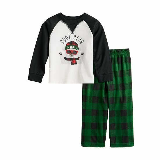 Toddler Boy Jammies For Your Families® Beary Cool "Cool Bear" Pajama Set By Cuddl Duds® 1 Toddler Boy Jammies For Your Families® Beary Cool "Cool Bear" Pajama Set By Cuddl Duds®