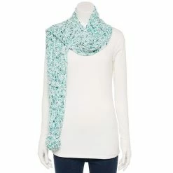 Cuddl Duds Women's Chenille Pom Scarf Black -Cuddl Duds shop unnamed file 1590