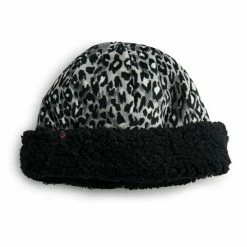 Women's Cuddl Duds® Sherpa Cuff & Velour Crown Hat White Gray Plaid 11 Women's Cuddl Duds® Sherpa Cuff & Velour Crown Hat White Gray Plaid -Cuddl Duds shop unnamed file 1597