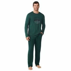 Mens Cuddl Duds Men's Cuddl Duds® Graphic Tee Classic Pajama Set Eat Sleep Game -Cuddl Duds shop unnamed file 1652