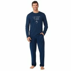 Mens Cuddl Duds Men's Cuddl Duds® Graphic Tee Classic Pajama Set Eat Sleep Game -Cuddl Duds shop unnamed file 1654
