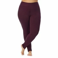 Plus Size Duds Cuddl Duds® Ultra Cozy Leggings Charcoal Heather -Cuddl Duds shop unnamed file 1688