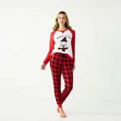 Petite Jammies For Your Families® Beary Cool "Mama Bear" Pajama Set By Cuddl Duds® -Cuddl Duds shop unnamed file 1691