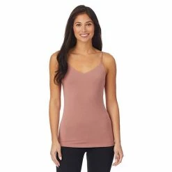 Women's Cuddl Duds® Softwear With Stretch Cami Mink Taupe 8 Women's Cuddl Duds® Softwear With Stretch Cami Mink Taupe -Cuddl Duds shop unnamed file 1702