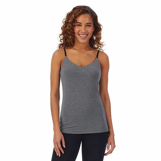Women's Cuddl Duds® Softwear With Stretch Cami Mink Taupe 5 Women's Cuddl Duds® Softwear With Stretch Cami Mink Taupe - Image 5