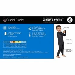Toddler Boys Cuddl Duds® Trees & Mountains Stretch Poly 2-Piece Base Layer Set -Cuddl Duds shop unnamed file 1706