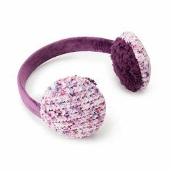 Cuddl Duds Chenille Women's Earmuff Berry
