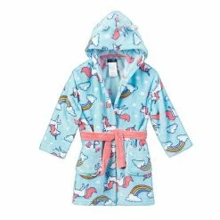 Toddler Girl Cuddl Duds® Unicorn Hooded Robe