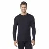Men's Cuddl Duds® Lightweight ModalCore Performance Baselayer Crew Top Charcoal Heather
