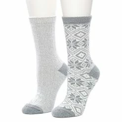 Women's Cuddl Duds 2 Pair Pack Snowflake Diamond Crew Socks Nostalgia Rose 9 Women's Cuddl Duds 2 Pair Pack Snowflake Diamond Crew Socks Nostalgia Rose -Cuddl Duds shop unnamed file 1795
