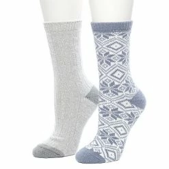Women's Cuddl Duds 2 Pair Pack Snowflake Diamond Crew Socks Nostalgia Rose 12 Women's Cuddl Duds 2 Pair Pack Snowflake Diamond Crew Socks Nostalgia Rose -Cuddl Duds shop unnamed file 1798