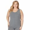 Plus Size Cuddl Duds® Soft Wear With Stretch Reversible Tank Black