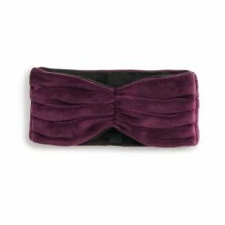 Women's Cuddl Duds® Velour Ruched Headband Black -Cuddl Duds shop unnamed file 1830