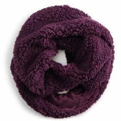 Women's Cuddl Duds® Faux Sherpa Infinity Scarf Deep Purple -Cuddl Duds shop unnamed file 1840