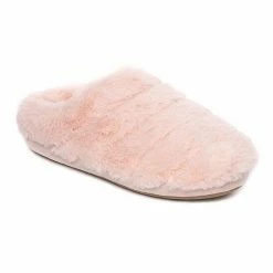 Women's Cuddl Duds® Faux Fur Puff Clog Slipper With TPR Cup Sole Black -Cuddl Duds shop unnamed file 1868