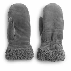 Women's Cuddl Duds® Sherpa Cuff Velour Mittens Blackberry 8 Women's Cuddl Duds® Sherpa Cuff Velour Mittens Blackberry -Cuddl Duds shop unnamed file 1885