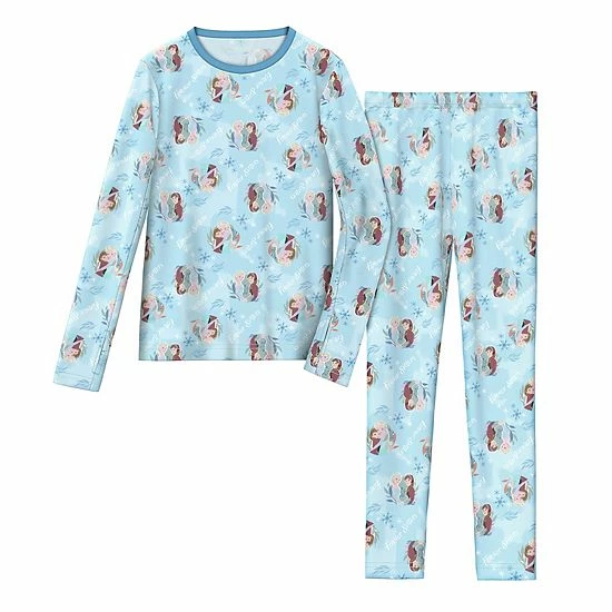 Girls 7-16 Cuddl Duds® Disney's Frozen Stretch 2-Piece Base Layer 1 Girls 7-16 Cuddl Duds® Disney's Frozen Stretch 2-Piece Base Layer