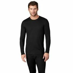 Men's Cuddl Duds® Heavyweight ProExtreme Performance Baselayer Crew Top Black -Cuddl Duds shop unnamed file 1912