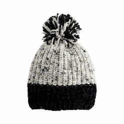 Cuddl Duds Color Blocked Women's Chenille Hat Teal