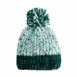 Cuddl Duds Color Blocked Women's Chenille Hat Teal -Cuddl Duds shop unnamed file 2040